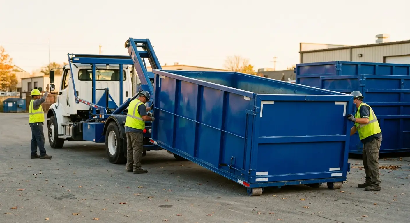 Commercial waste management and dumpster rental logistics in Los Angeles, CA