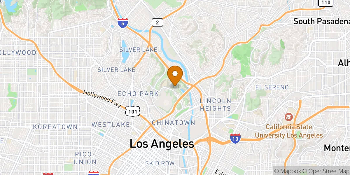  neighborhood map in Los Angeles, CA